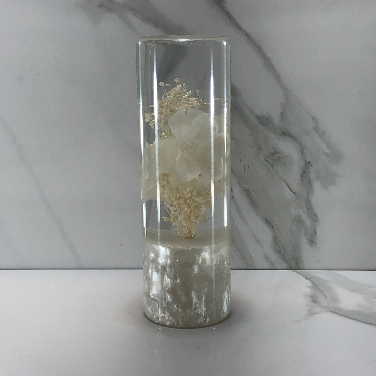 115mm Off White Stardust Resin Shift Knob — 4.5 in, 12mm x 1.25
