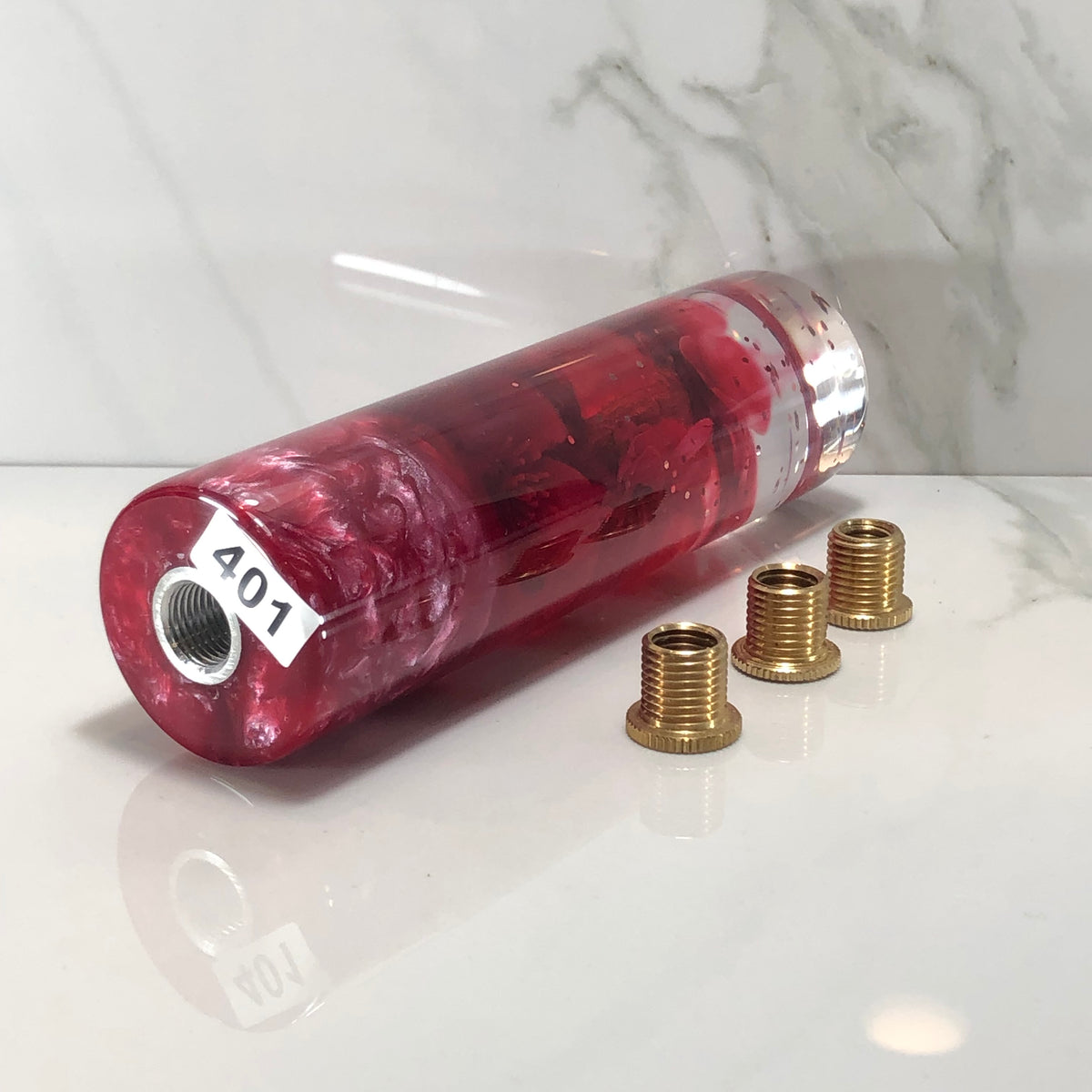 140mm Blossom Resin Shift Knob — 5.5 in, 12mm x 1.25