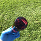 95mm Black Red Rose