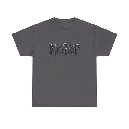 Mr__Grip Unisex Heavy Cotton Tee Logo