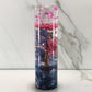 Mr__Grip Resin Shift Knob 140mm Pink & Blue Blossom Charm Kawaii Flower