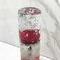 Mr__Grip 5 3/4 Inch Resin Custom Shift Knob Red Rose White cherry blossom  JDM