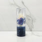 Mr__Grip 4 1/2 Inch Resin  Custom Shift Knob purple/blue cherry blossoms JDM