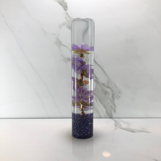 Mr__Grip Resin Shift Knob 190mm Small Purple Cherry Blossom Flower