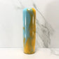 Mr__Grip 5 3/4 Inch Resin Custom Shift Knob yellow teal graffiti bomb #437