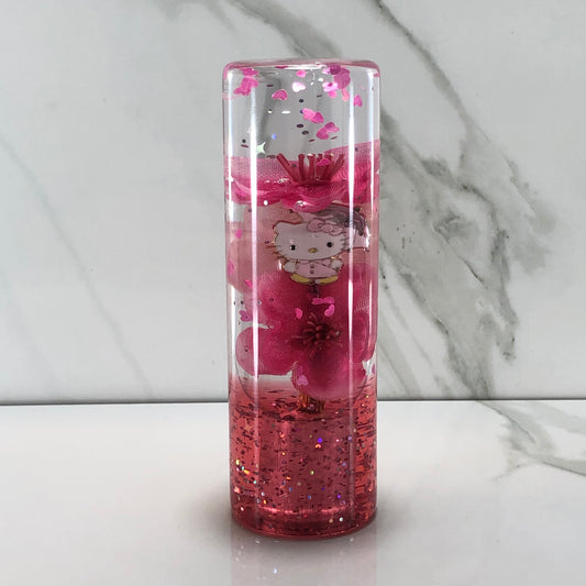 Mr__Grip Resin Shift Knob 115mm Pink Blossom Charm Kawaii Flower