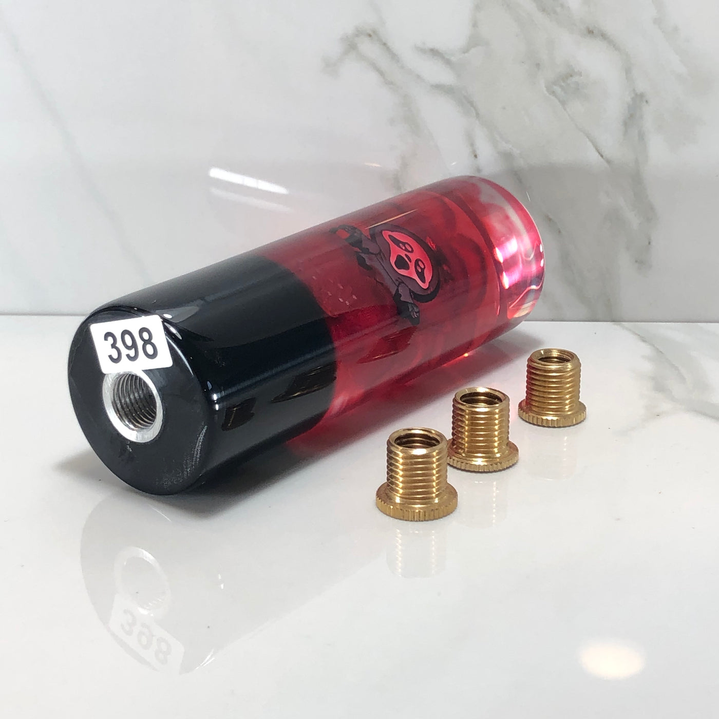 115mm Blossom Charm Resin Shift Knob — 4.5 in, 12mm x 1.25