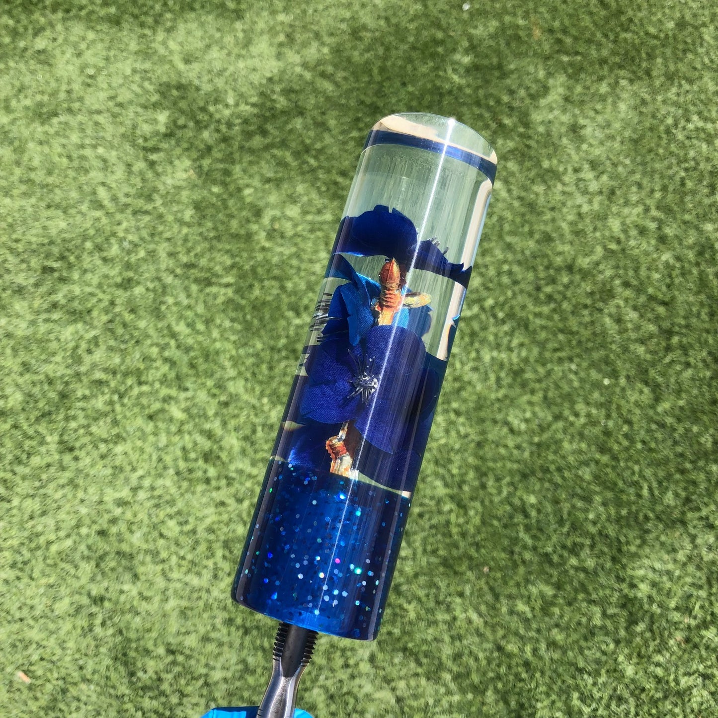 140mm Blue Flower · 711