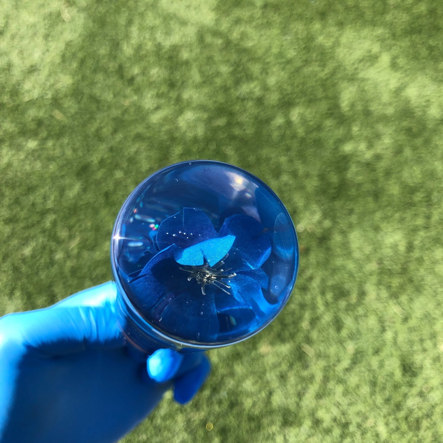 140mm Blue Flower · 724