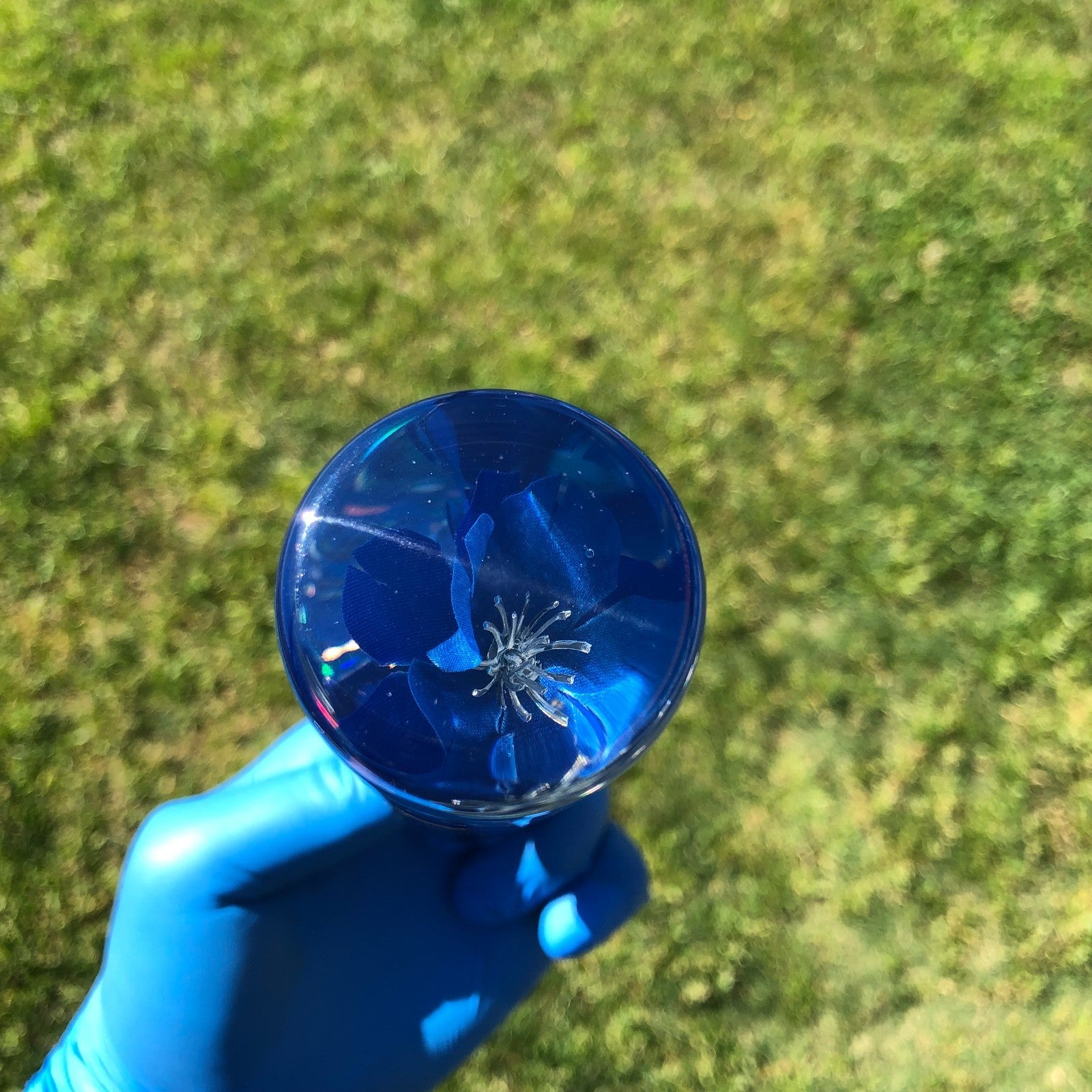 140mm Blue Flower · 682