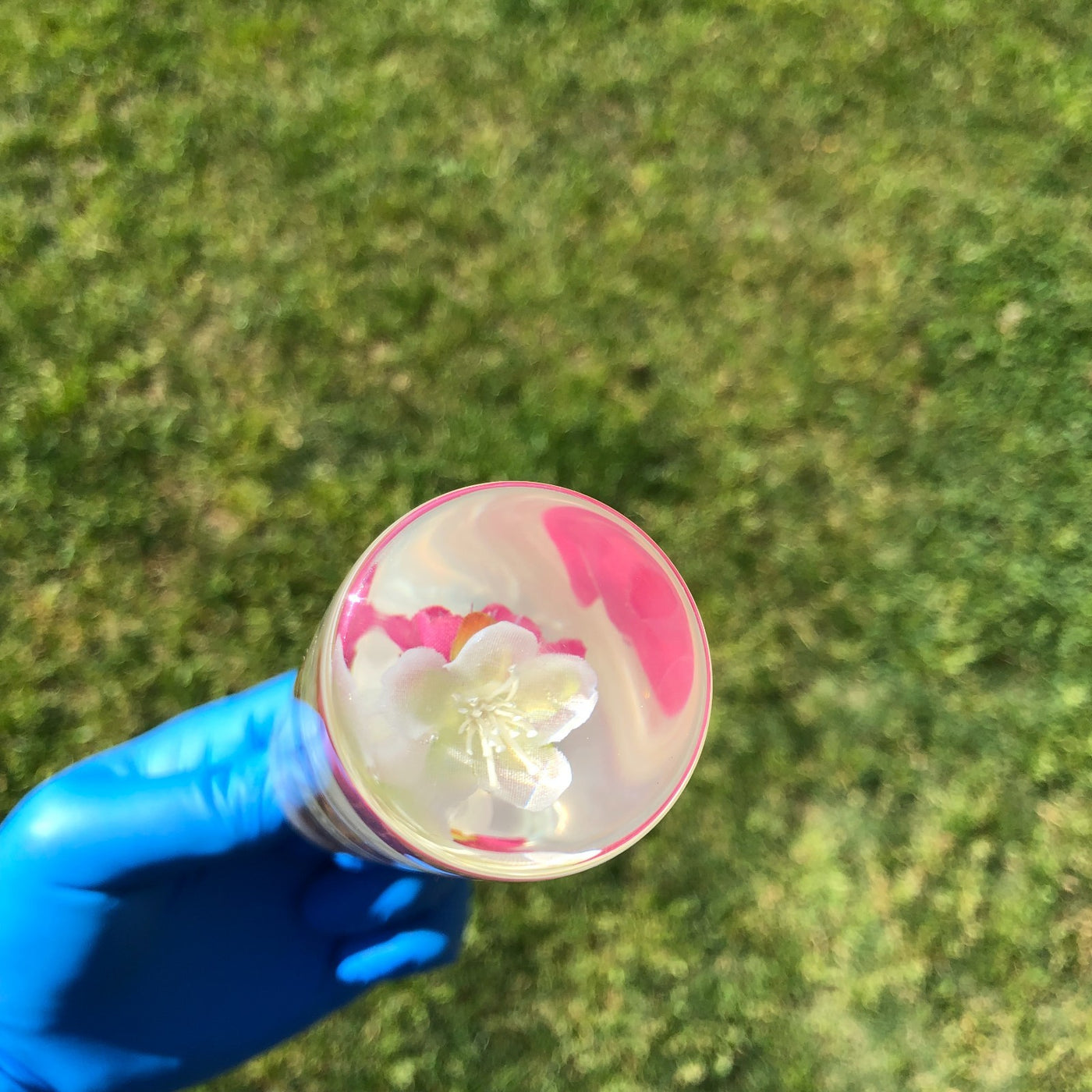 140mm White Pink Blossom · 668