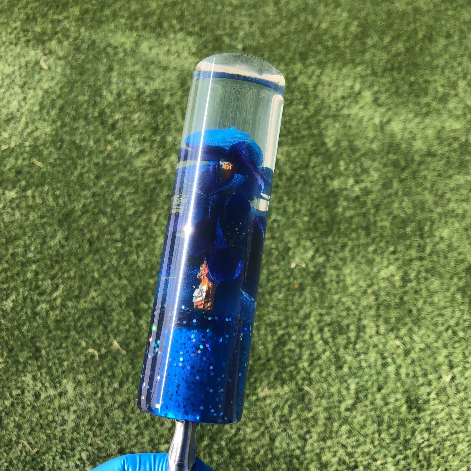140mm Blue Flower · 724