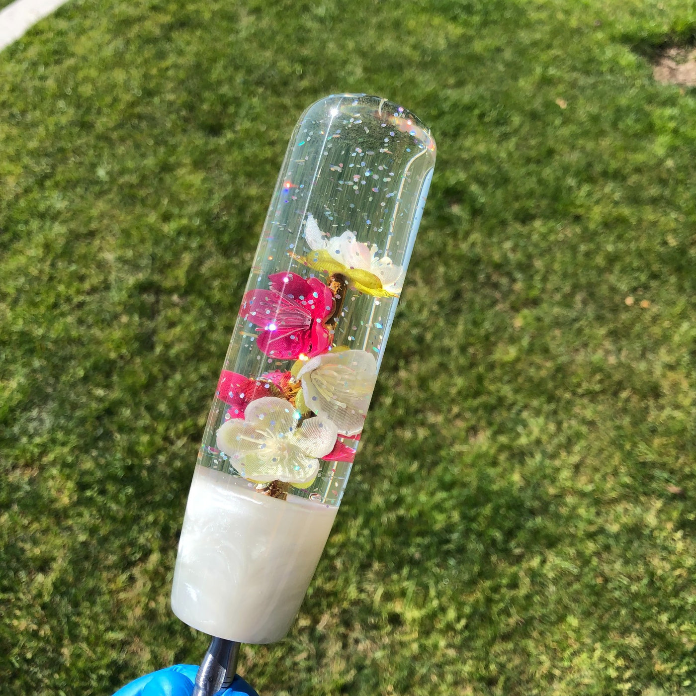 140mm White Pink Blossom · 615