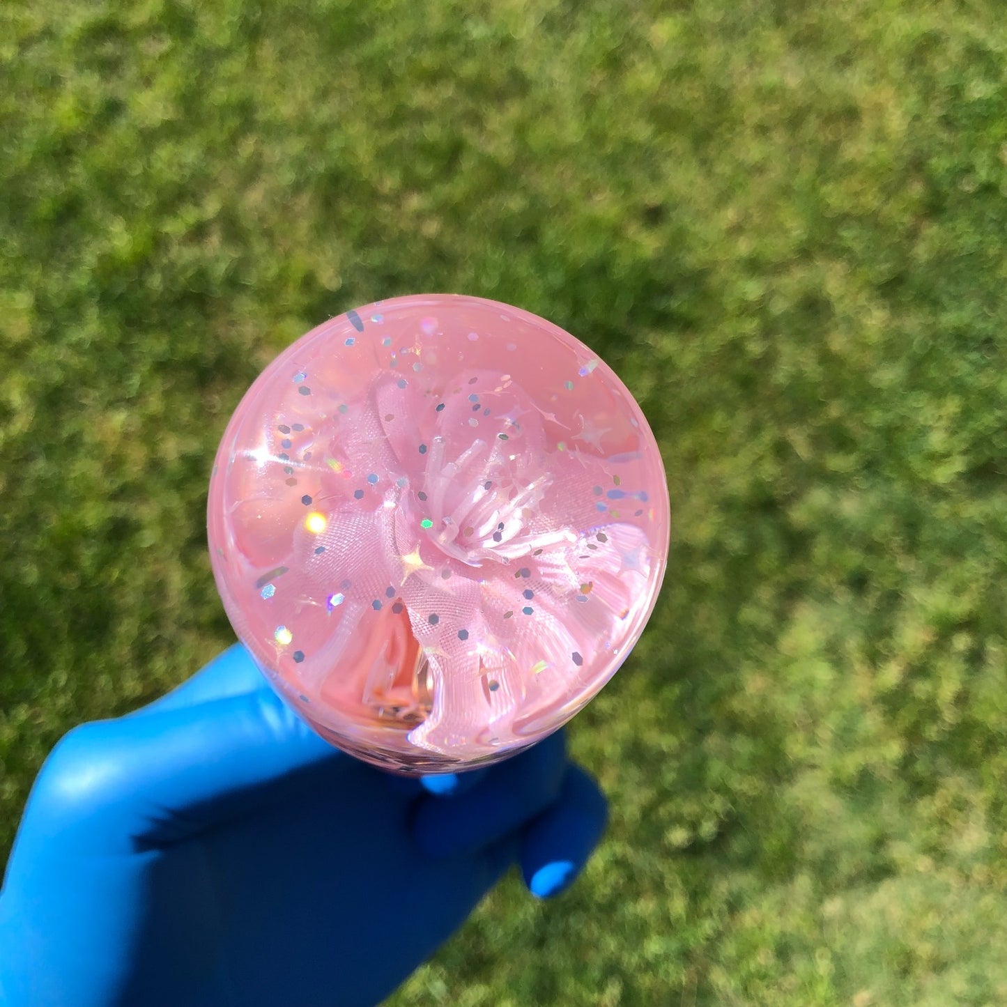 95mm Pink Flower · 677