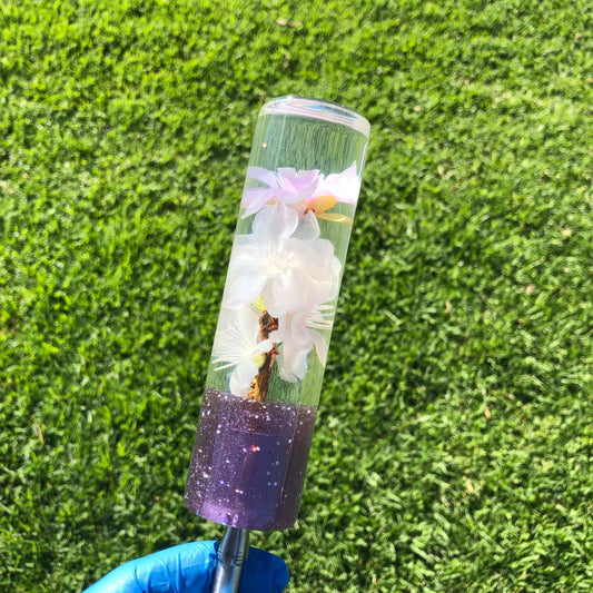 140mm Purple White Cherry Blossom