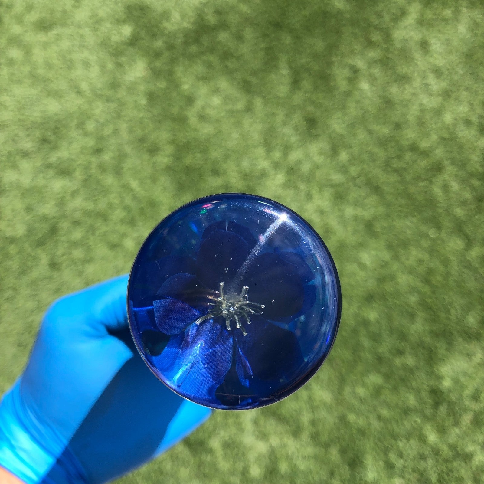 140mm Blue Flower · 711