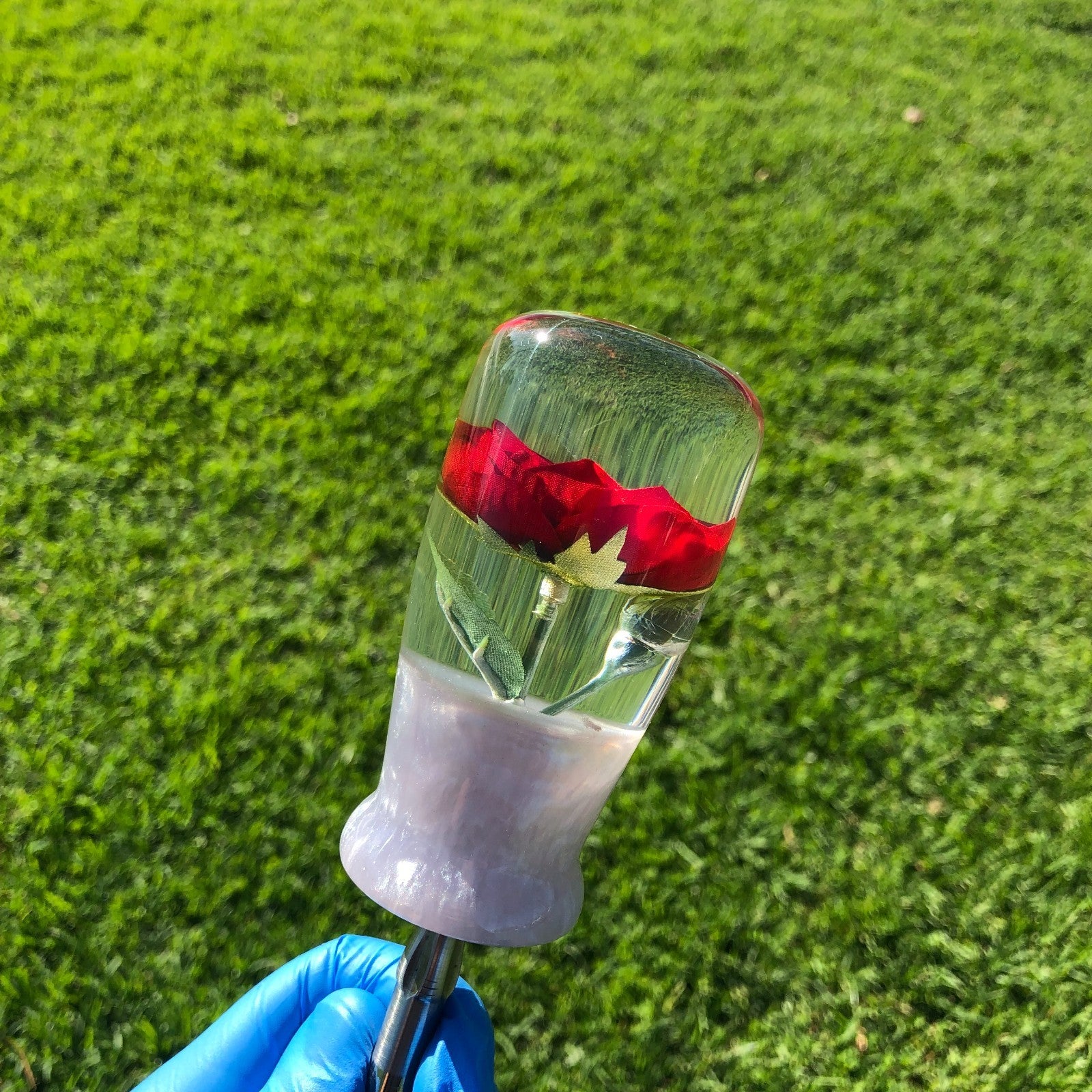 95mm Red Rose
