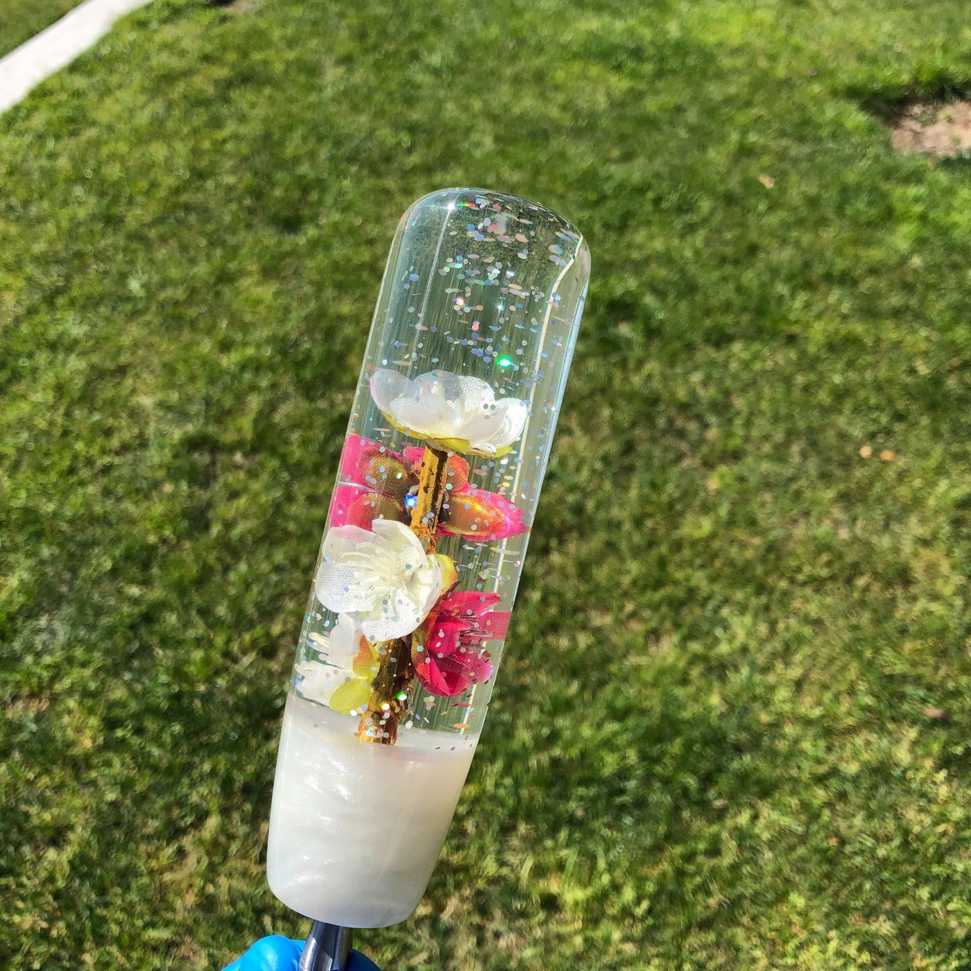 140mm White Pink Blossom · 615