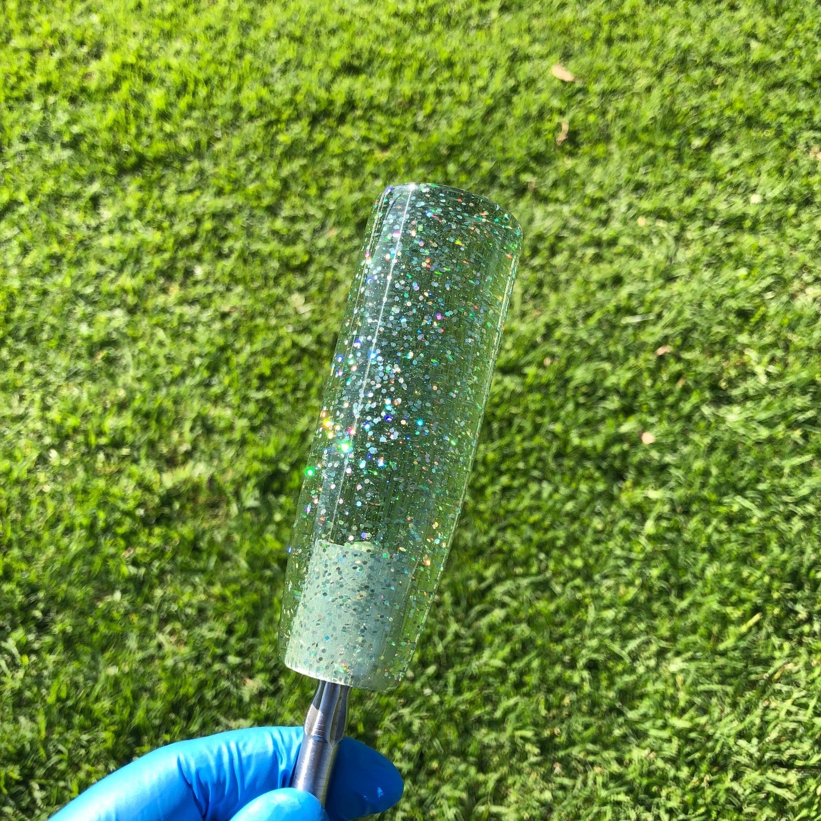 115mm Green Glitter Glitter