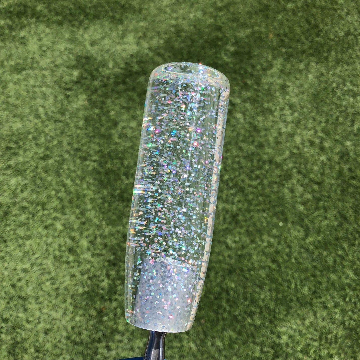 115mm Silver Glitter Joystick