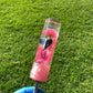 140mm Pink Glitter Charm