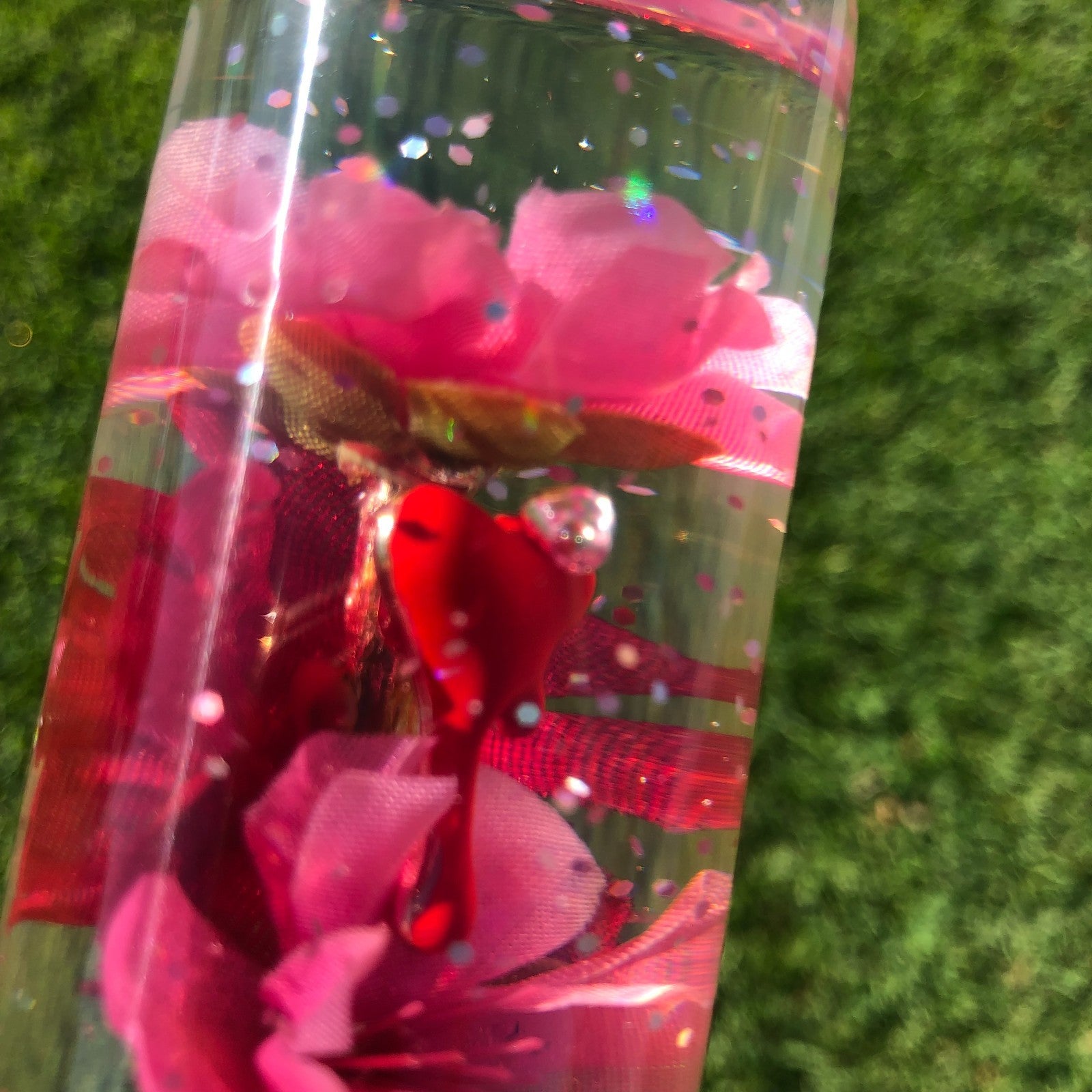 115mm Pink Red Heart