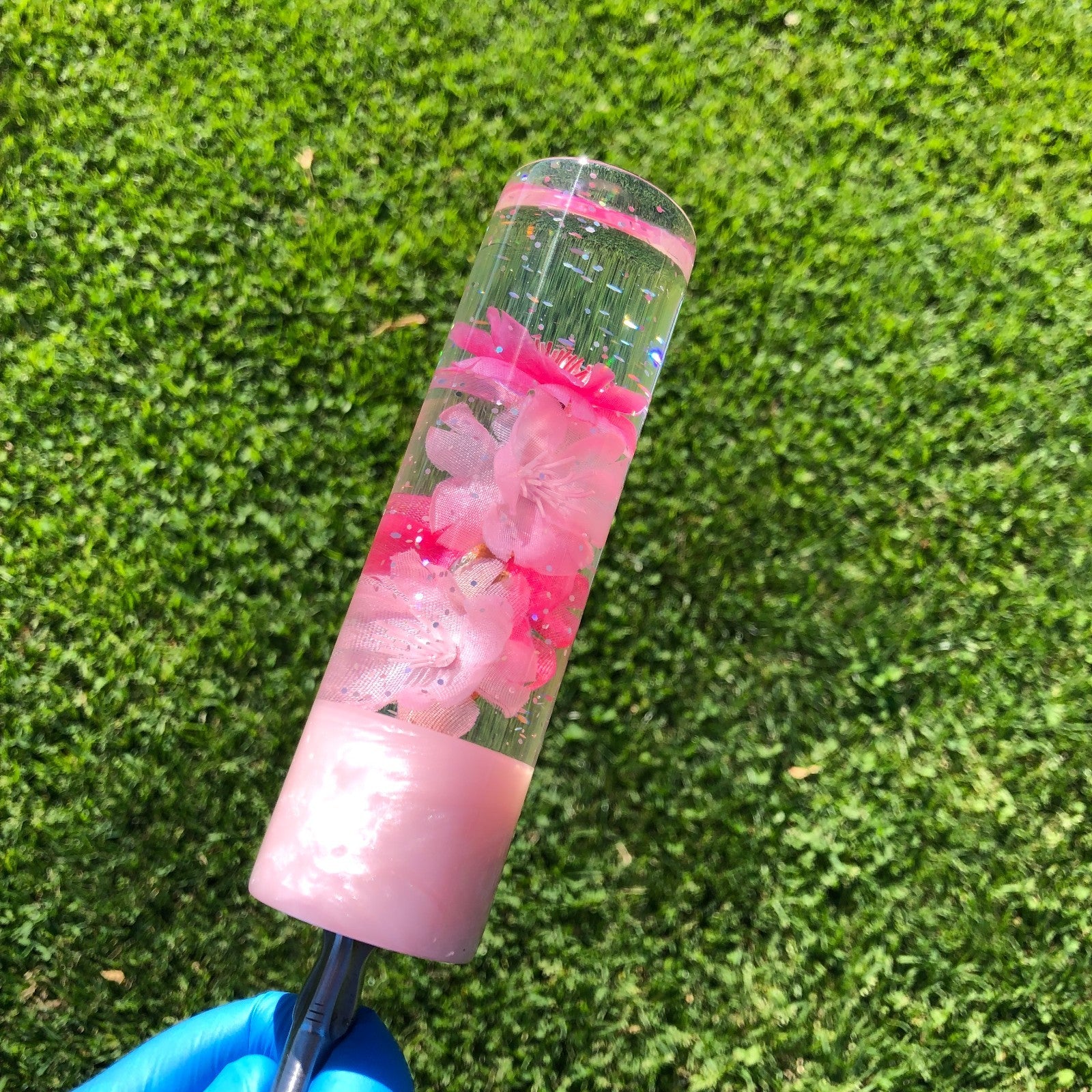 140mm Pink Flower · 658