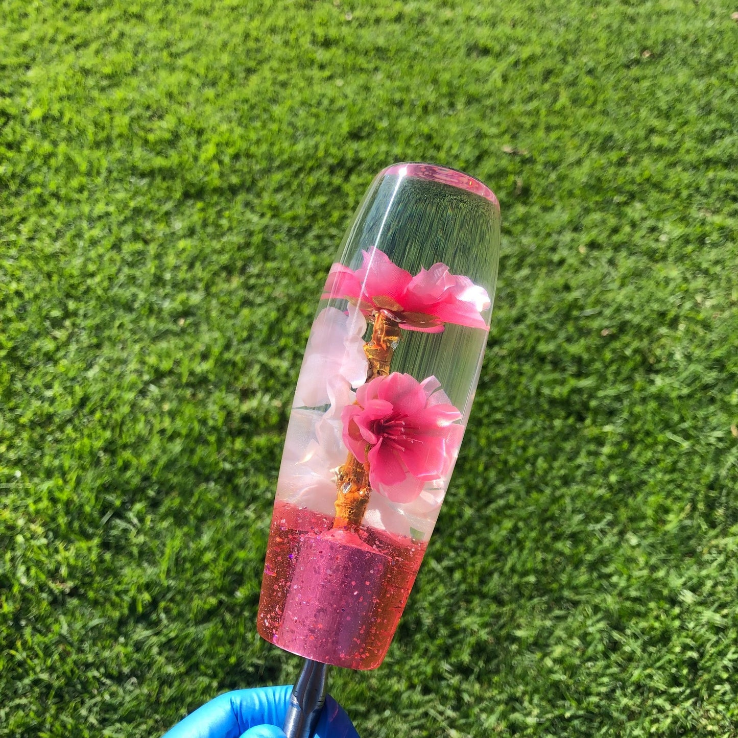 140mm Pink Flower · 598