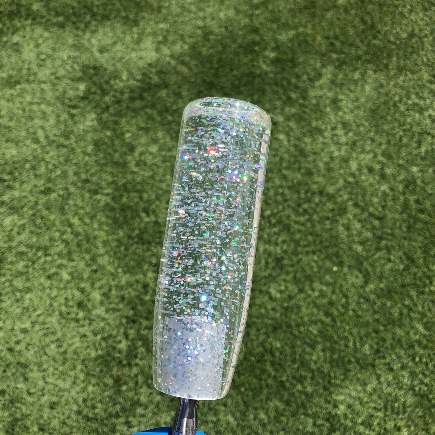 115mm Silver Glitter Joystick