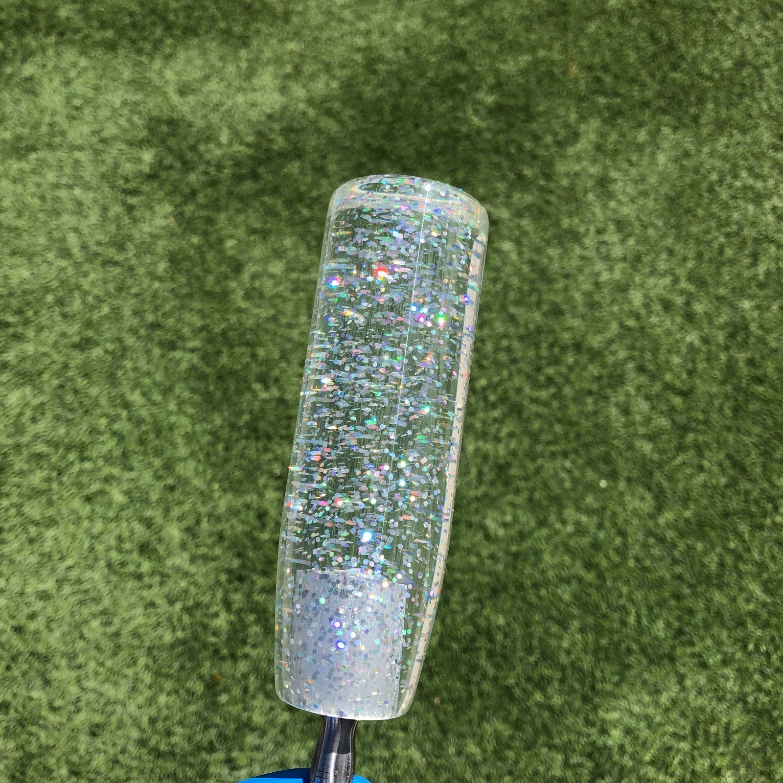 115mm Silver Glitter Joystick