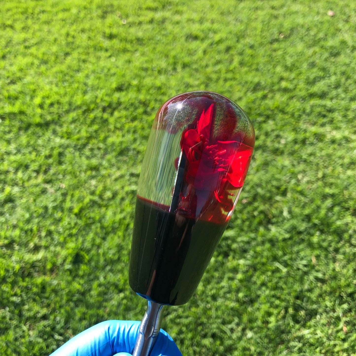 95mm Red Flower