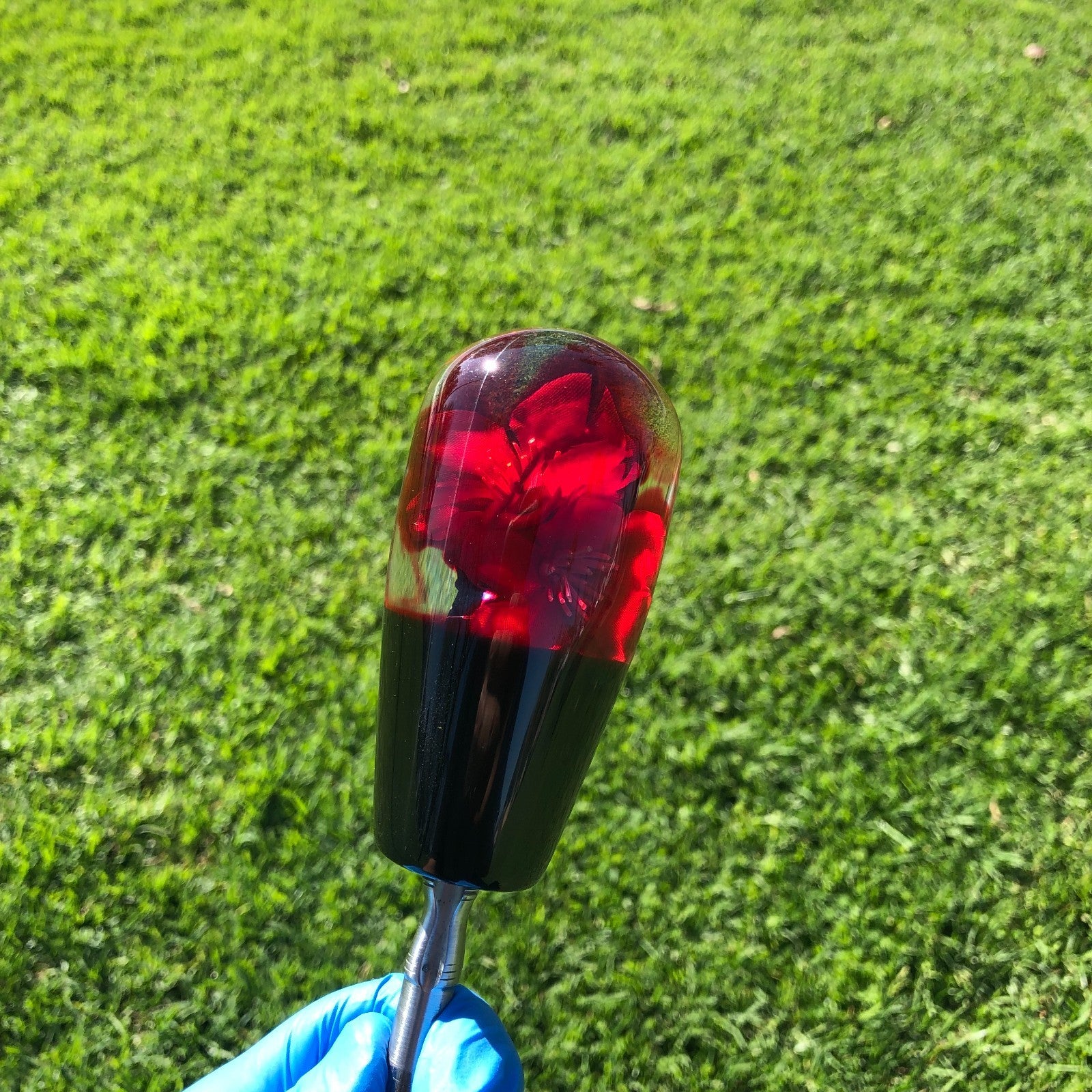 95mm Red Flower