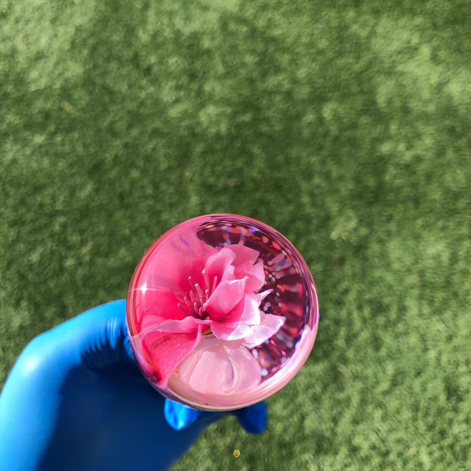 95mm Pink Flower · 734