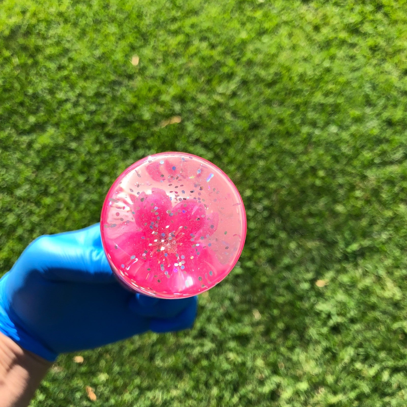 140mm Pink Flower · 658