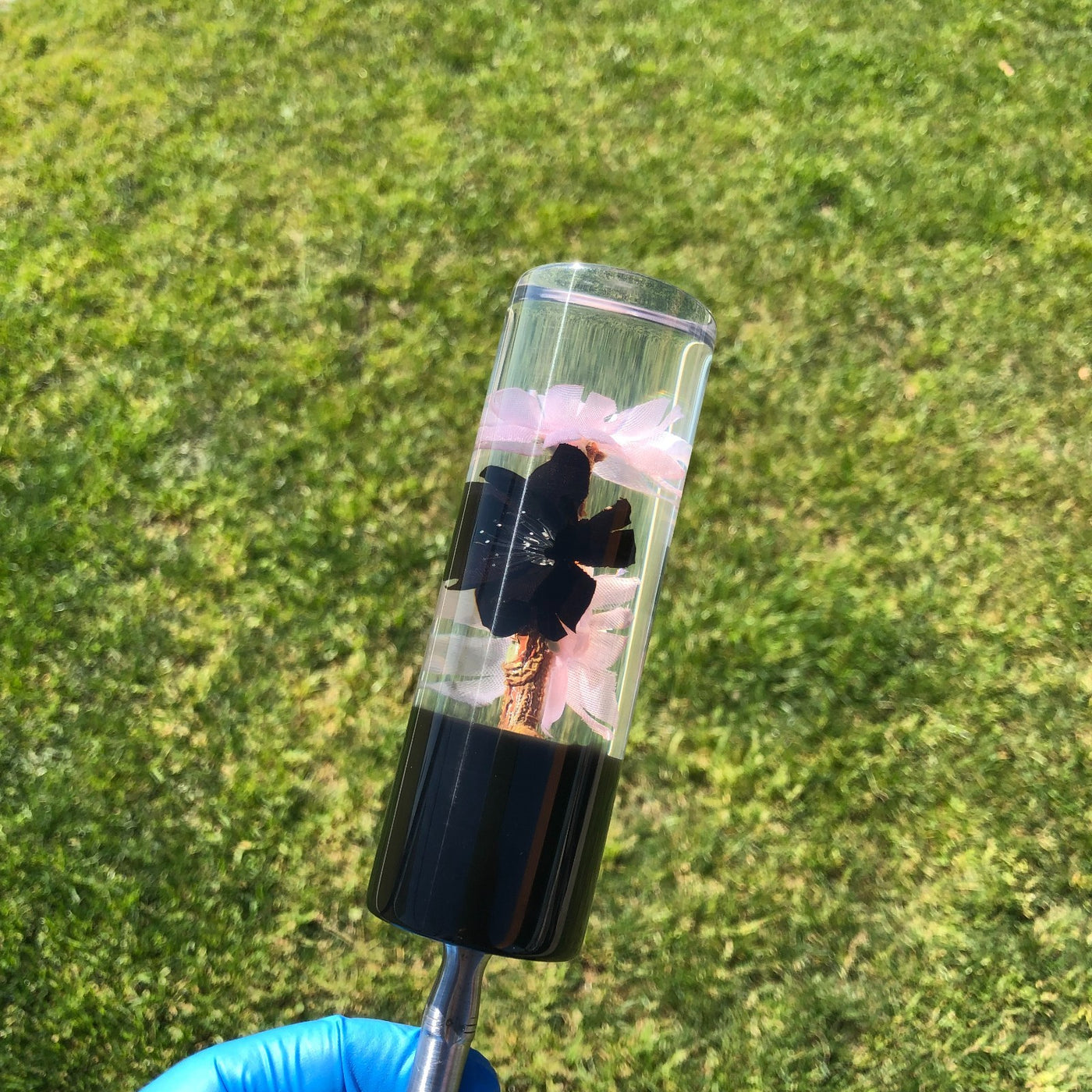 115mm Black Pink Blossom