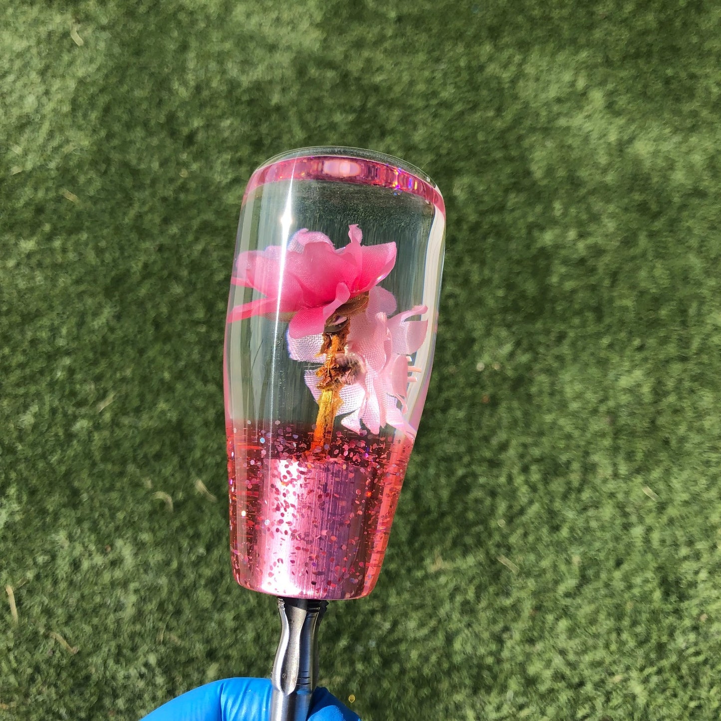 95mm Pink Flower · 734