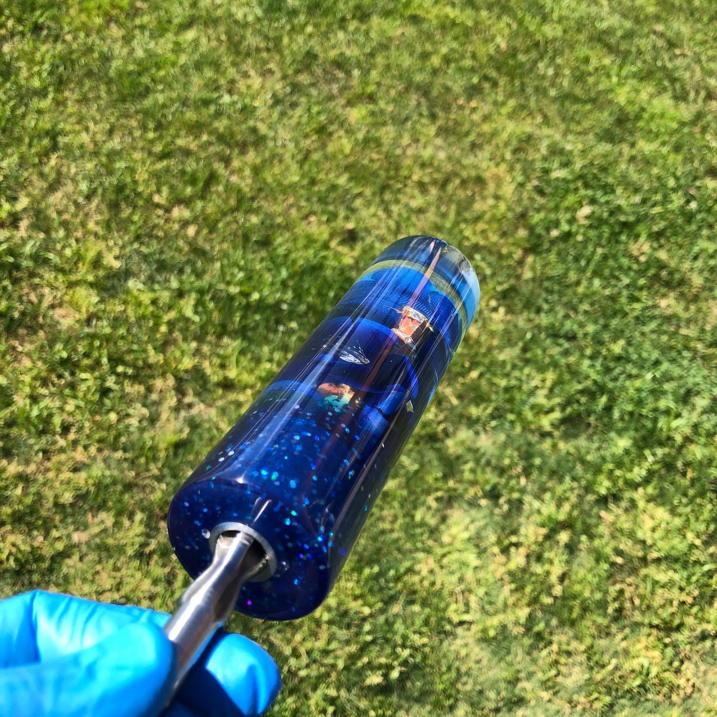 140mm Blue Flower · 682