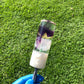 115mm Purple White Flower