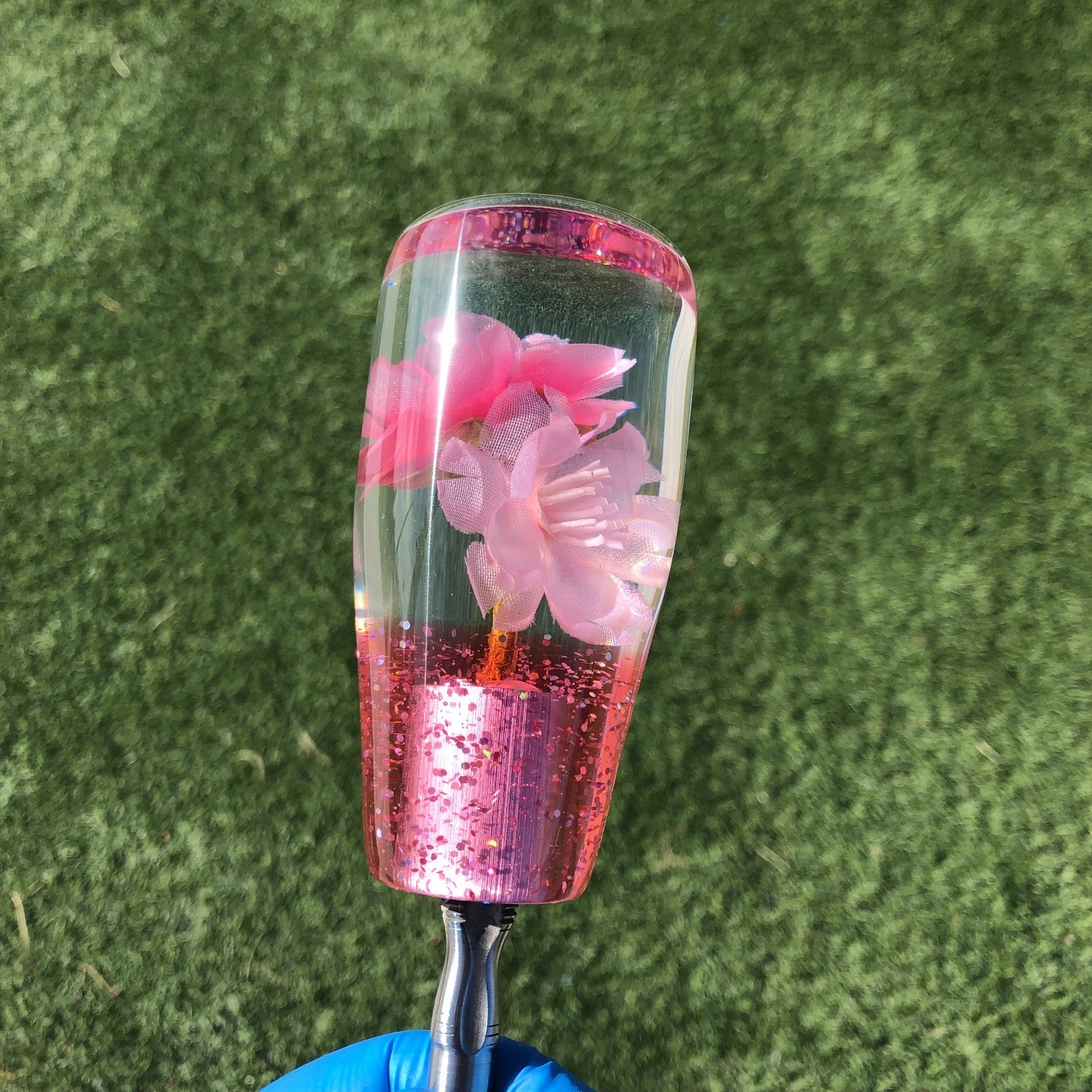 95mm Pink Flower · 734