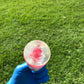 140mm White Red Flower