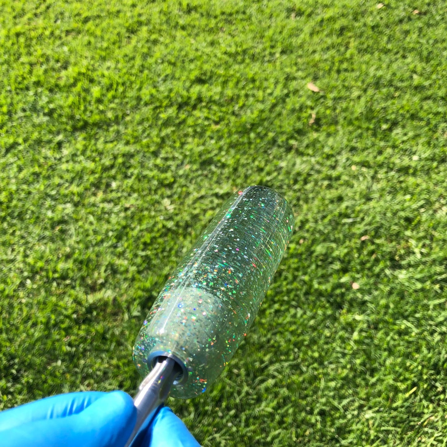 115mm Green Glitter Glitter