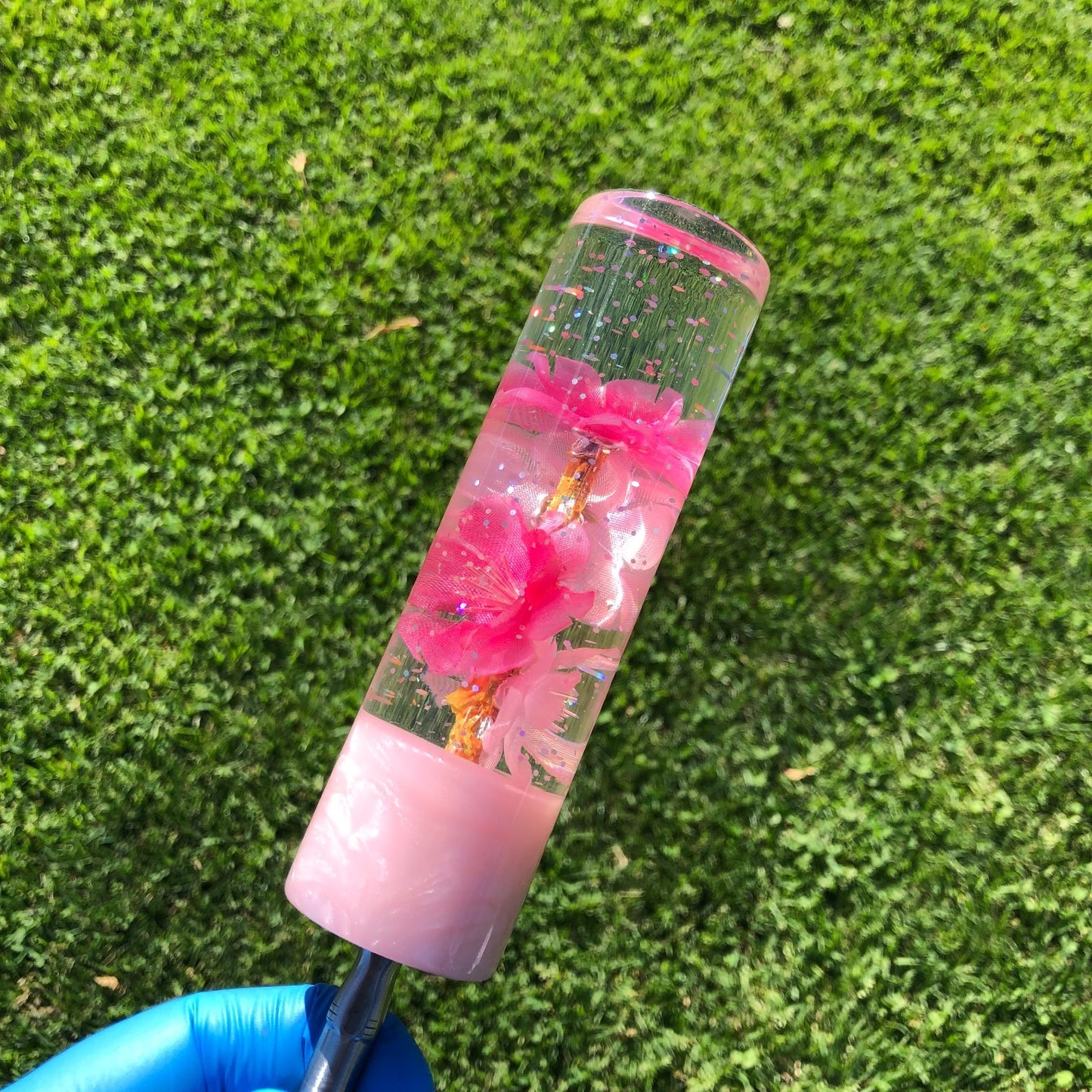 140mm Pink Flower · 658