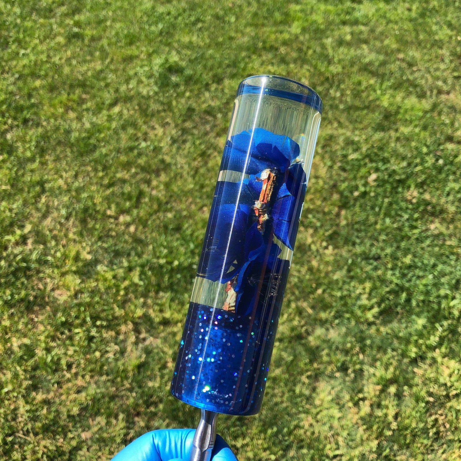 140mm Blue Flower · 682
