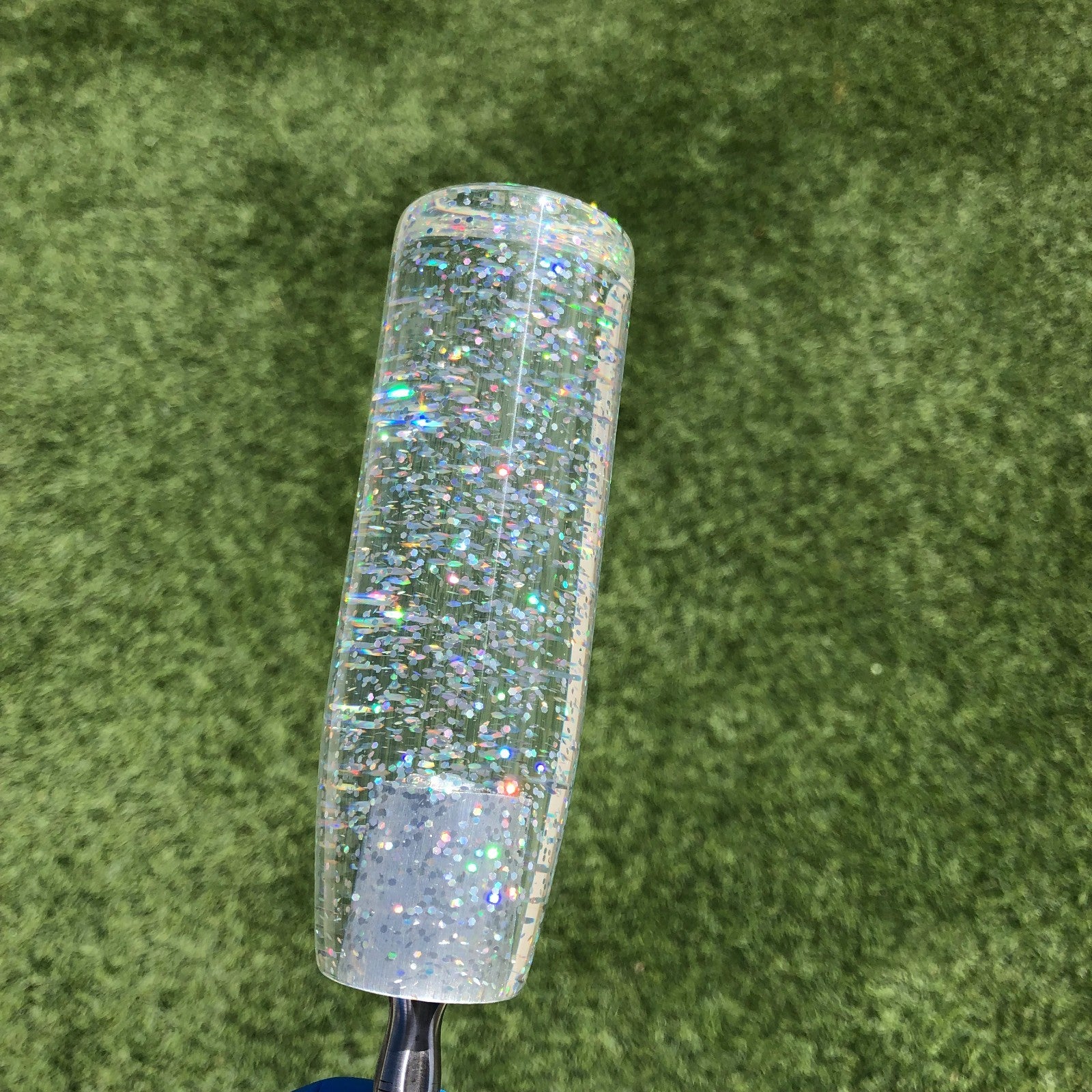115mm Silver Glitter Joystick