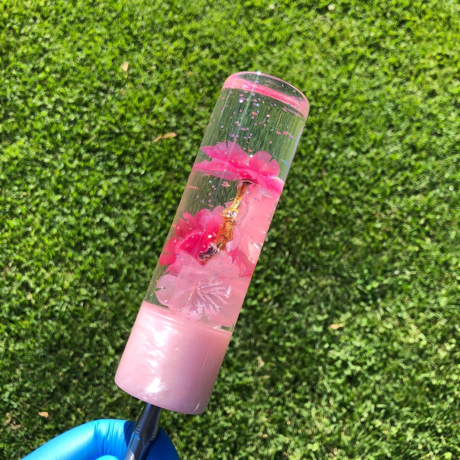 140mm Pink Flower · 658