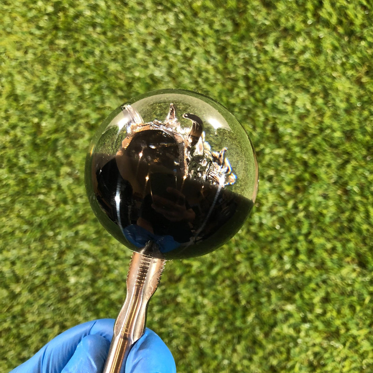 60mm Black Oni Mask Resin Shift Knob — 2.4 in, 12mm x 1.25