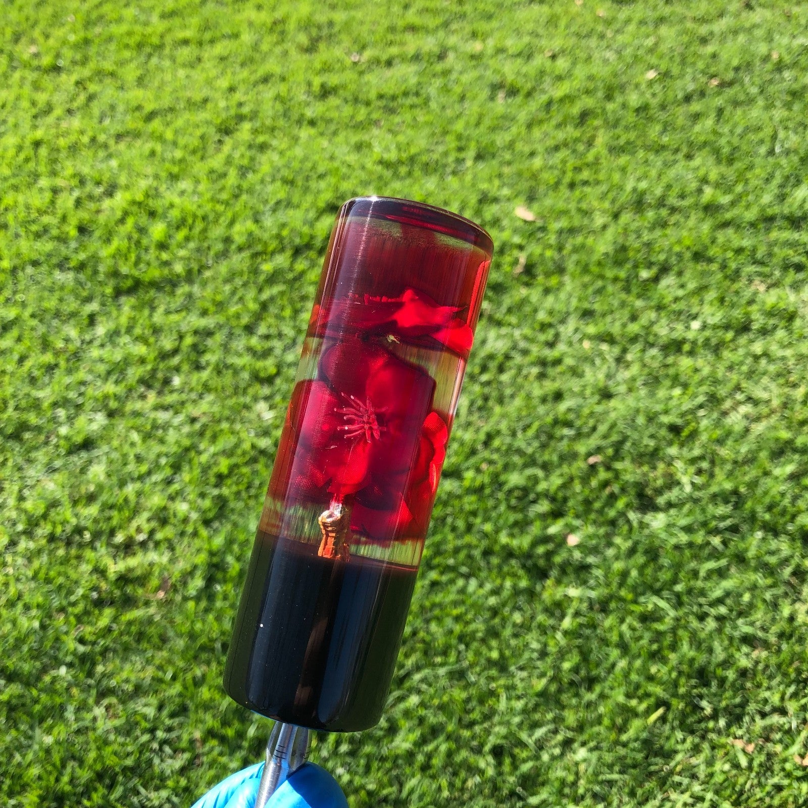 115mm Red Flower