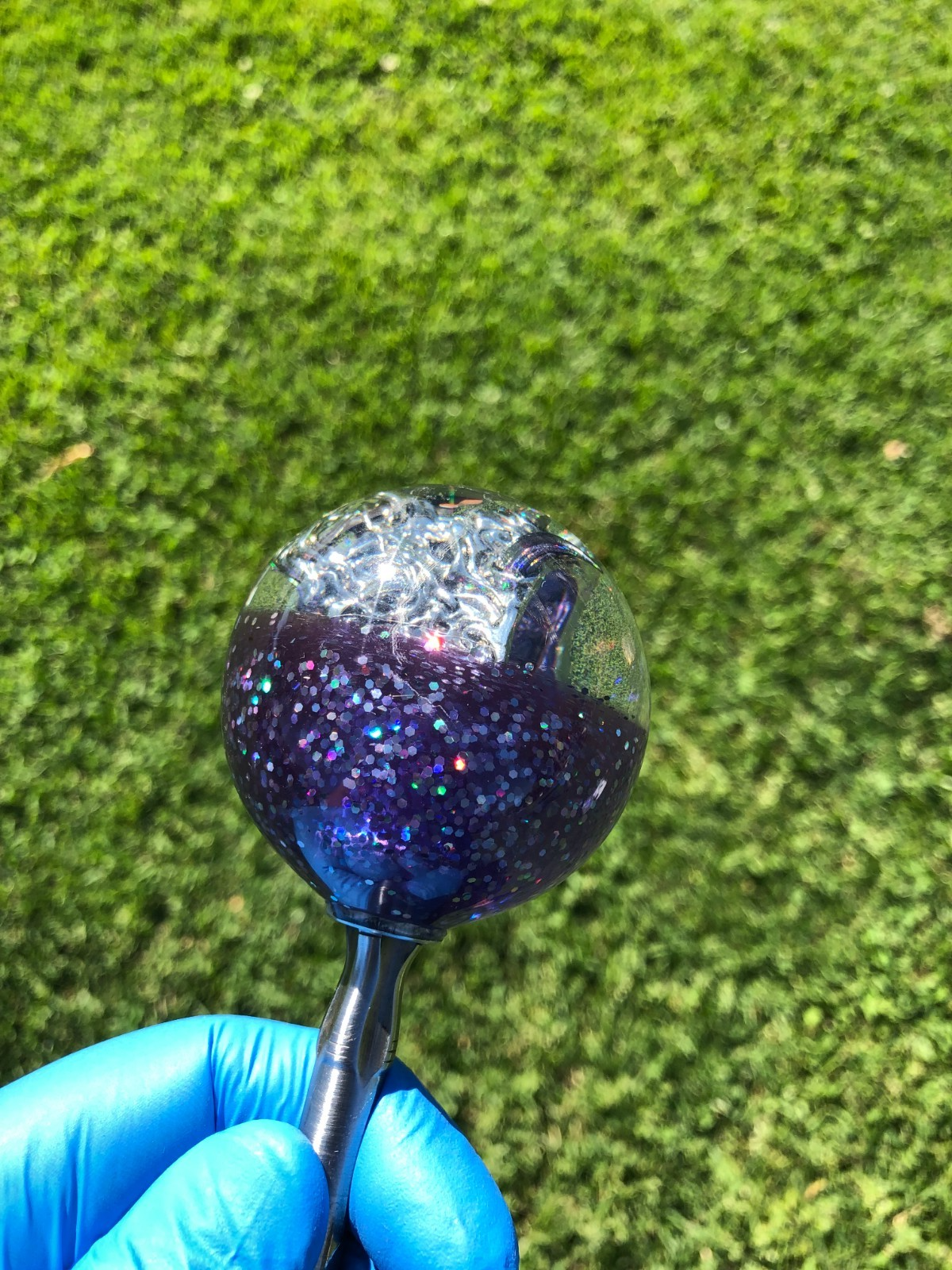 60mm Purple Oni Mask