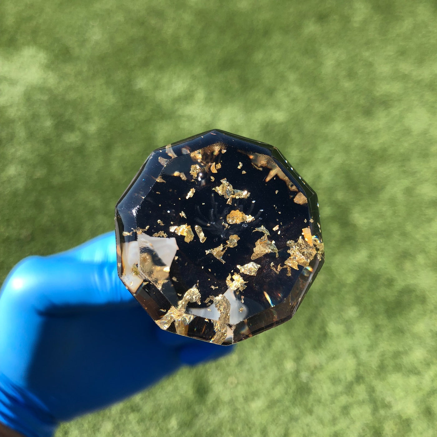 115mm Black White Gold Leaf Gold Leaf
