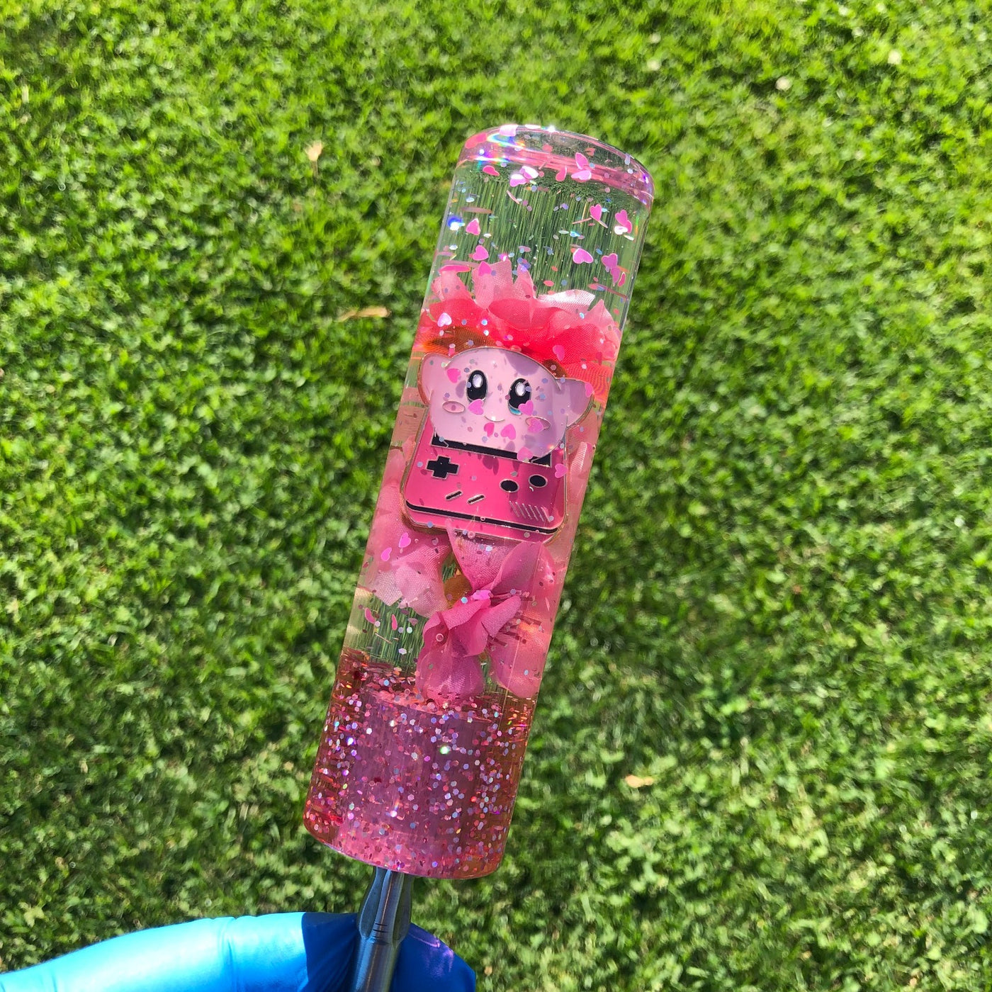 140mm Pink Flower · 661